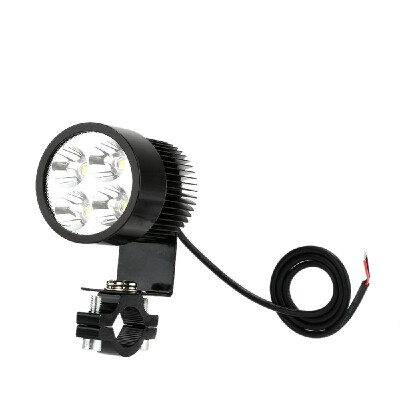 

12V-80V 20W Black LED Headlight Lamp Universal for Motorcycle E-bike