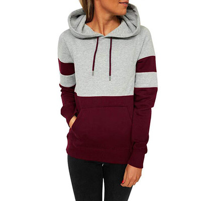 

Women Casual Loose Hoodie Long Sleeve Hooded Pullover Coat Sweatshirt Plus Size
