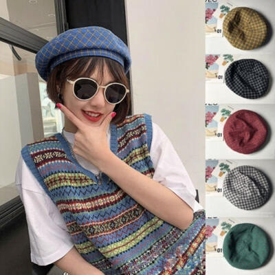 

2019 Sweet Womens Wool Beret French Artist Warm Beanie Hat Winter Ski Cap New