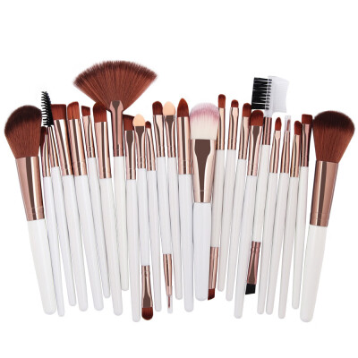 

Toponeto 25pcs Cosmetic Makeup Brush Blusher Eye Shadow Brushes Set Kit