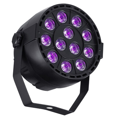 

〖Follure〗Violet Color DMX Sound Control Par Stage Lighting for Disco Party Club KTV Chris