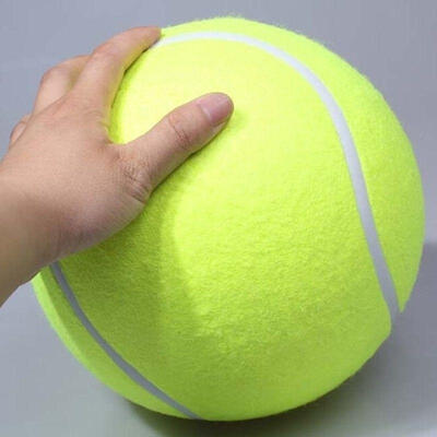 

Giant Tennis Ball Pet Toy Dog MEGA JUMBO Big Tennis Ball Fun 94&ampquot24CM For Game