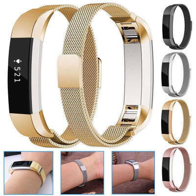 

Stainless Metal Watch Band ReWristband Strap Bracelet For Fitbit Alta Alta HR