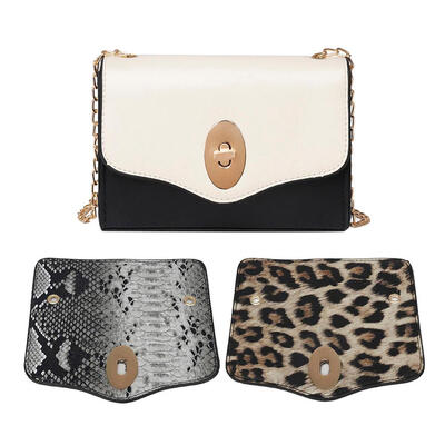 

Creative Cover Women Chain Shoulder Bags Novelty PU Leather Messenger Bag