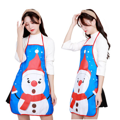 

Tailored Christmas Personality Apron Bar Restaurant Waiter Christmas Decoration Apron