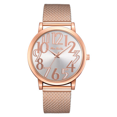 

FanTeeDa Fashion Numbers Women Watches Ultra thin Quartz Watch Brand Lady Dress Watch Montre Femme Clock Relogio Feminino 533