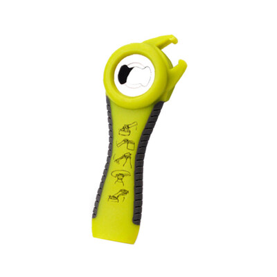 

Portable Jar Can Lid Beer Bottle Opener 5 in 1 Multifunction Metal Kitchen Tool