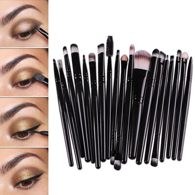 

〖Follure〗20Pc Makeup Brushes Set Powder Foundation Eyeshadow Eyeliner Lip Cosmetic Brush