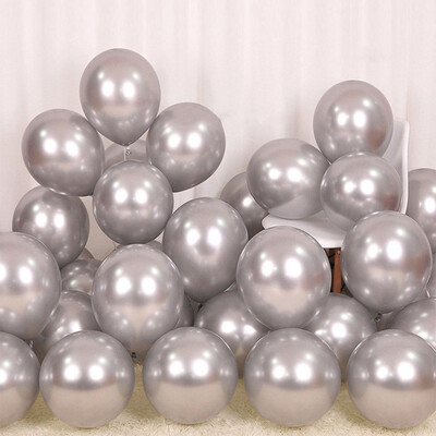 

New Hot 50pcspack Colourful Latex Helium Balloons Pearl Crystal Metallic Balloon Party Decoration Balloons 12 Inch