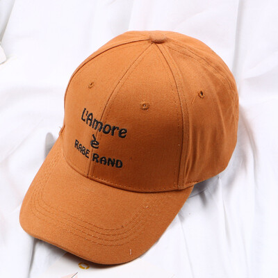 

Korean street letter embroidered baseball cap children spring&summer hip-hop cap sun cap tide male couple sunscreen cap