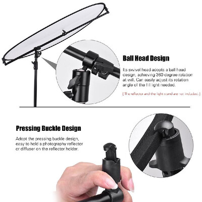 

Studio Photo 360 Degree Swivel Head Reflector Holder Arm Support for 66cm-123cm Diameter Reflector or Diffuser