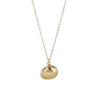 

New Gold Fashion Shell Starfish Pendant Necklace For Women Bohemian Cowrie Shell Choker Necklaces Pendants Female Ocean Jewelry