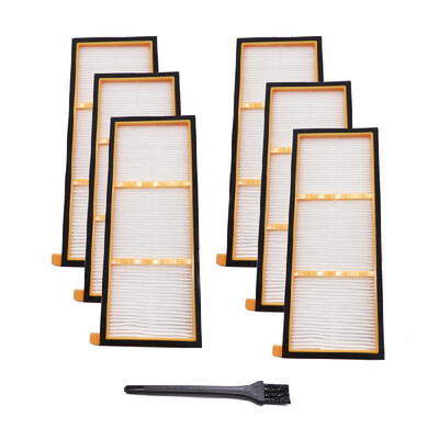 

Replacement Parts 6Pcs Side Brushes 4Pcs Filters Cleaning Brush for Shark ION RV700 RV720 RV750 RV750C RV755