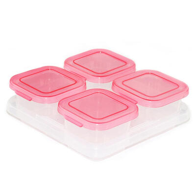 

Portable Baby Food Storage Box Candy Color Kids Tableware Milk Containers