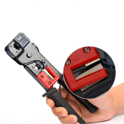 

〖Follure〗Multi-Function Cable Clamp Rj11 45 Crimping Tool Network Cable Clamp