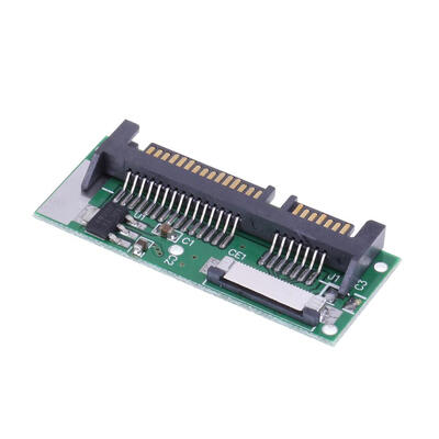 

18inch LIF to 25inch SATA 24Pin ZIF to 22Pin SATA Converter Adapter Card