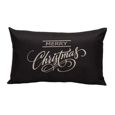 

〖Follure〗Christmas Pillow Sofa Waist Throw Cushion Cover Home Decor BK