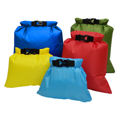 

5 Pcs Waterproof Bag Set Storage Dry Bag Set for Skating Camping Boating Sailing Surfing Fishing