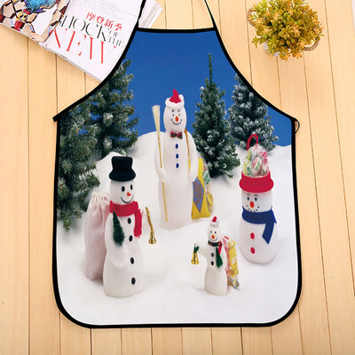 

Siaonvr Christmas Decoration Waterproof Apron Kitchen Aprons Dinner Party Apron