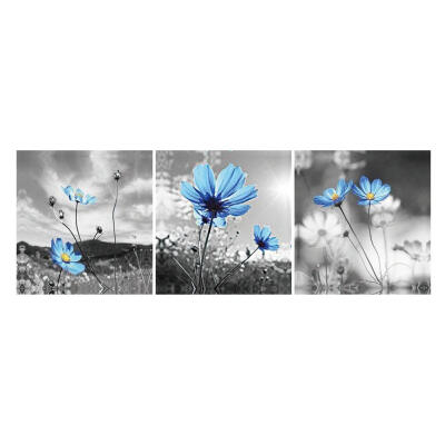 

3pcs 5D DIY Full Drill Diamond Painting Flowers Cross Stitch Embroidery Kit