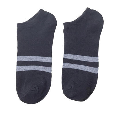 

Spring Summer Casual Breathable Stripe Men Ankle Sock Sport Low Cut Adult Sock