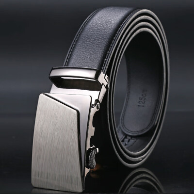 

Designer Belts Men High Quality ceinture homme Leather Belt Men 2017 Automatic Buckle Belt Black cinto masculino