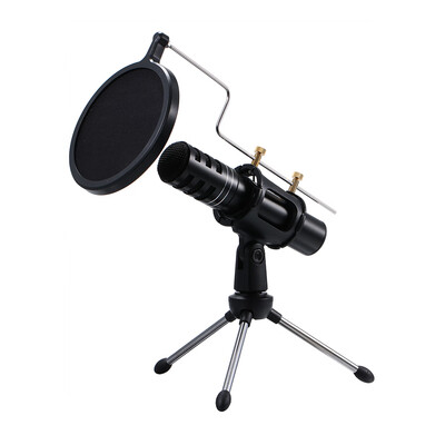 

Professional Microphone USB Plug & Play PC Condenser Microphone No Need for Drive for Windows 78Vista10&for Macbook Home St