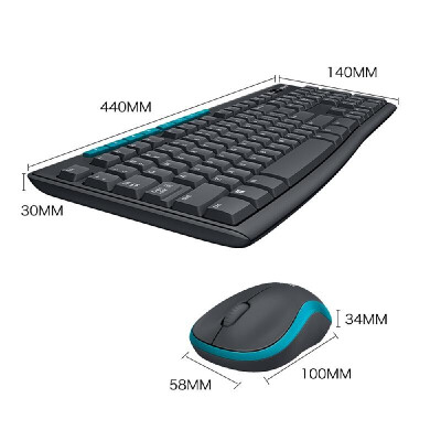 

Logitech MK275 Wireless Keyboard Mouse Combo Laptop Notebook Game Keyboard Mouse Set for Home Office Use