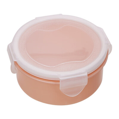 

Bento Box Lunch Plastic Storage Box Rectangular Round Sealed Kitchen Storage Box