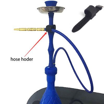 

〖Follure〗Silicone Flexible Hose Holder Nargila Accessorie With Watch Band