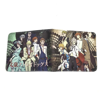 

Christ For Givek JoJos Bizarre Adventure Wallet Coin Bag Multifunctional Leather Bifold Purse Cartoon Printing