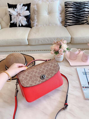 

4 Colors Original Single Shoulder Bag Cowhide Leather Messenger Handbag Crossbody Bag