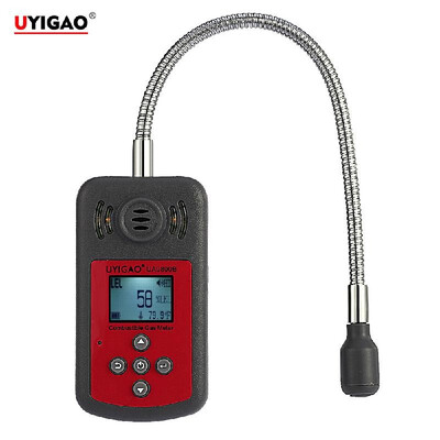 

UYIGAO Brand New Handheld Portable Automotive Mini Combustible Gas Detector Gas Leak Location Determine Tester with LCD Display So