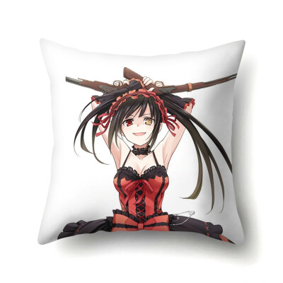 

Japanese Anime Date A Live Throw Pillowcase Decorative Pillow Case Cushion Cover
