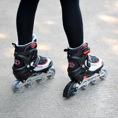 

Teens Teenager Inline Skate Adjustable Professional Skating Shoes EU38-41