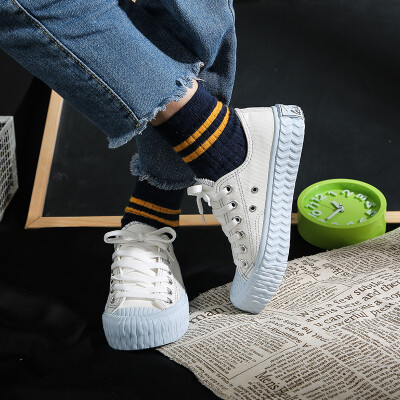 

Canvas shoes womens tide shoes summer new Korean version of the wild student breathable biscuit s