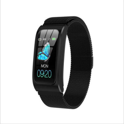 

AK12 Color Screen Smart Bracelet IP68 Waterproof Blood Pressure Monitor Fitness Tracker Smart Sports Band