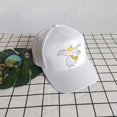 

Hat women Korean wave Joker embroidered Cap fashion Dumbo cute baseball cap leisure visor in summer
