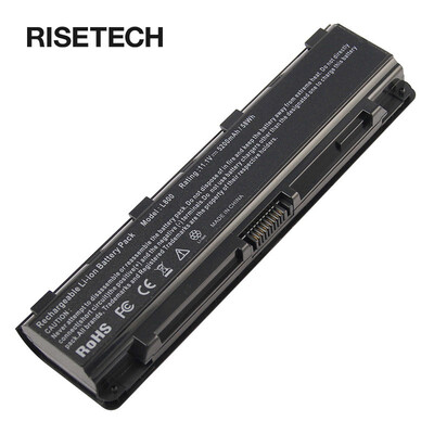 

RISETECH 5200mAh Laptop Battery for Toshiba Satellite PA5024U-1BR PA5027U-1BR PABAS263 L800-C29B L800-C50W1 L800-C51B PA5023U