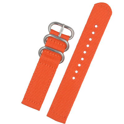 

Gobestart 22MM Military Nylon Wrist Band Strap For Watch Stainless Steel Buckle