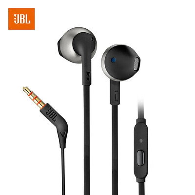 

JBL T205 35mm Headphones Stereo Music Earbuds Smart Phone Earphone Hands-free with Mic