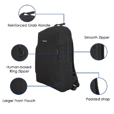 

PROWELL NB53167 Laptop Backpack Larger Store Multi - function Shock Absorbing Outdoor Shoulder Bag 156in Polyester Backpack for