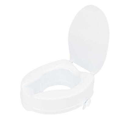 

Anti Slip Removable Comfortable Raised Elevated Toilet Seat with Cover