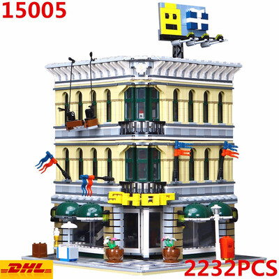 

Lepin 15005 City Grand Emporium Legoing 10211 Street Model Building Blocks Bricks DIY Toys Children Gift