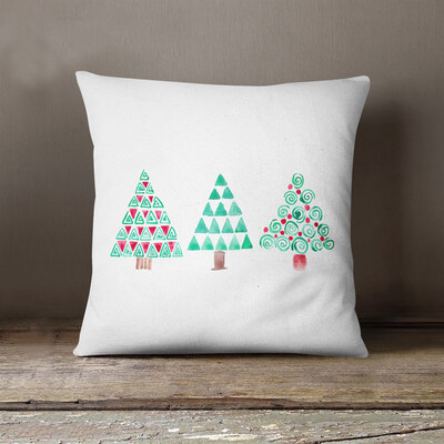 

Tailored Christmas Rectangle Cushion Cover Silk Throw Pillow Case Pillowcase