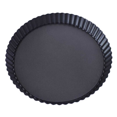 

2425cm Non Stick Cake Quiche Tart Sponge Loose Base Round Fluted Flan Tin Bake