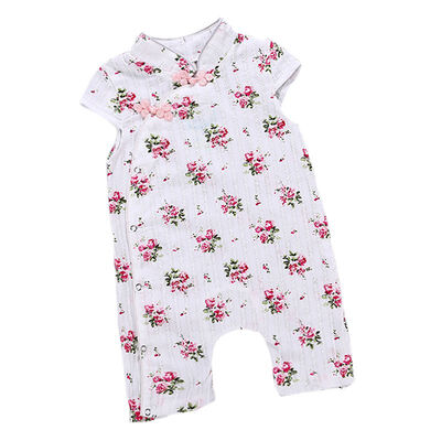 

New Cotton Baby Rompers Cartoon Short Sleeve Baby Girl Romper Summer Baby Clothes 0-18 months