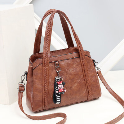 

2019 spring new bag female Europe&America big bag elegant fashion handbags slung shoulder bag