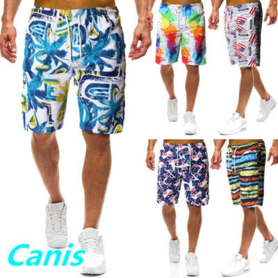 

US Fashion Mens Swimwear Shorts Casual Summer Beach Pants Small Boxer Shorts