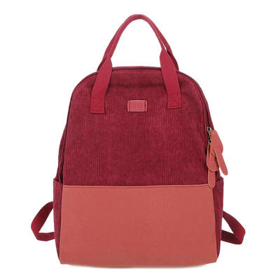 

Women Travel Backpacks Casual School Bags Large Knapsack Corduroy Rucksack